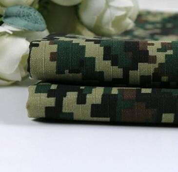 Flame Retardant Military Camouflage Denim fabric