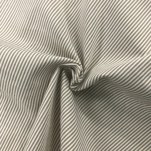 Yarn Dyed Cotton Striped Shirting Fabric